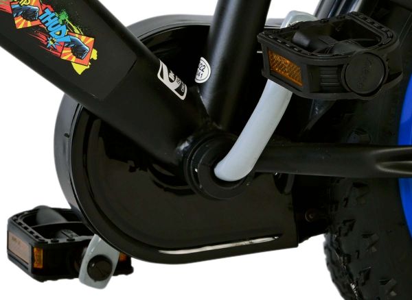 Batman Kinderfiets - Jongens - 14 inch - Zwart - Twee handremmen