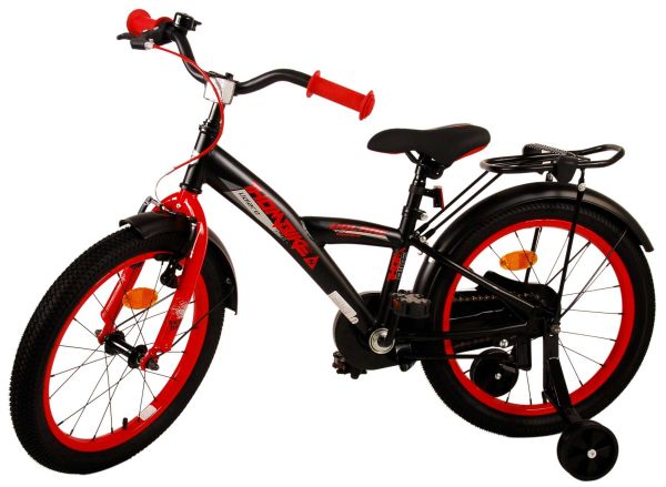 Volare Thombike Kinderfiets - Jongens - 18 inch - Zwart Rood