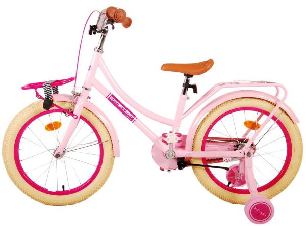 Volare Excellent Kinderfiets - Meisjes -18 inch - Roze - 95% afgemonteerd