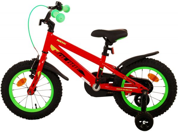 Volare Rocky Kinderfiets - Jongens - 14 inch - Rood