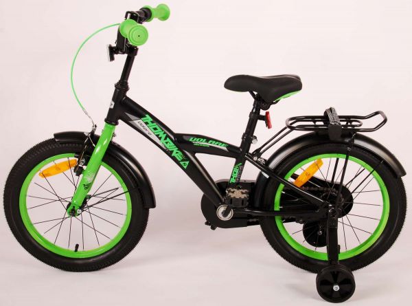 Volare Thombike Kinderfiets - Jongens - 16 inch - Zwart Groen