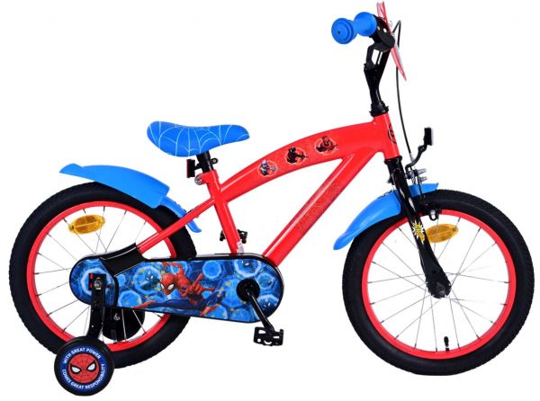 Spider-Man Kinderfiets - Jongens - 16 inch - Rood