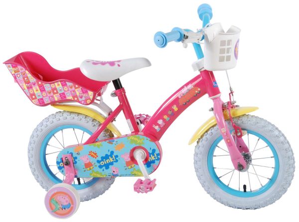 Peppa Pig Kinderfiets - Meisjes - 12 inch - Roze