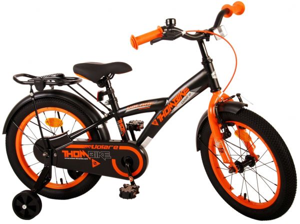 Volare Thombike Kinderfiets - Jongens - 16 inch - Zwart Oranje