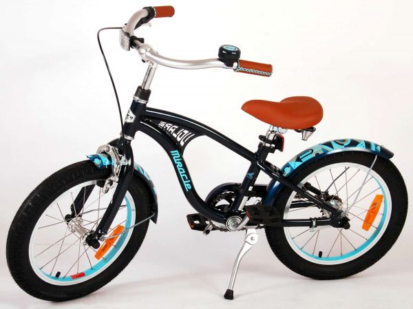 Volare Miracle Cruiser Kinderfiets - Jongens - 16 inch - Mat Blauw - Prime Collection