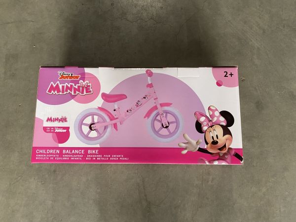 Disney Minnie loopfiets metaal