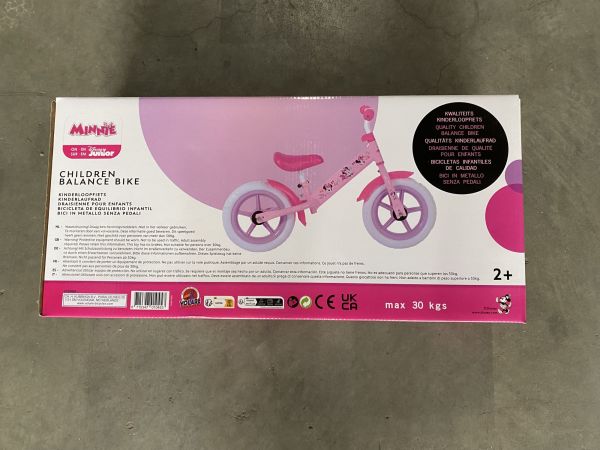 Disney Minnie loopfiets metaal