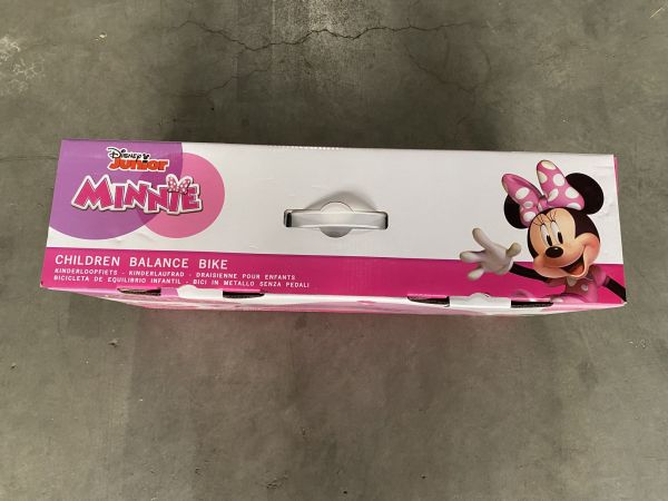 Disney Minnie loopfiets metaal