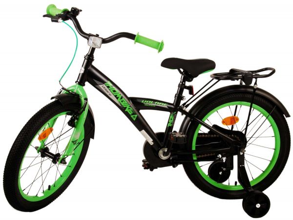 Volare Thombike Kinderfiets - Jongens - 18 inch - Zwart Groen