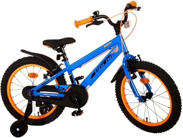 Volare Rocky Kinderfiets - Jongens - 18 inch - Blauw - Twee handremmen