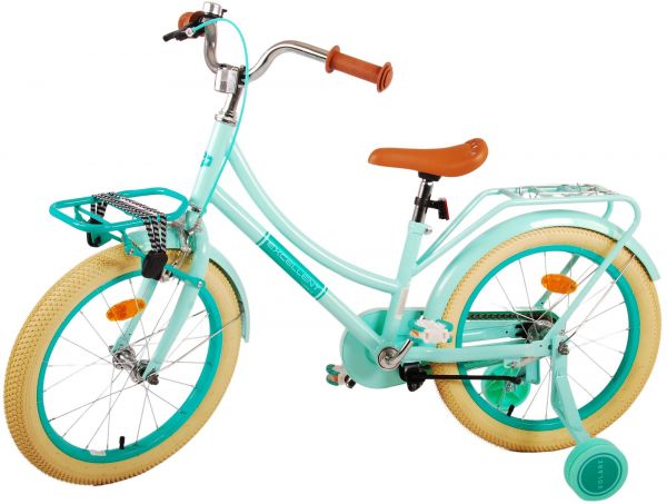 Volare Excellent Kinderfiets - Meisjes - 18 inch - Groen - 95% afgemonteerd