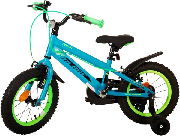 Volare Rocky Kinderfiets - Jongens - 14 inch - Groen - Twee handremmen