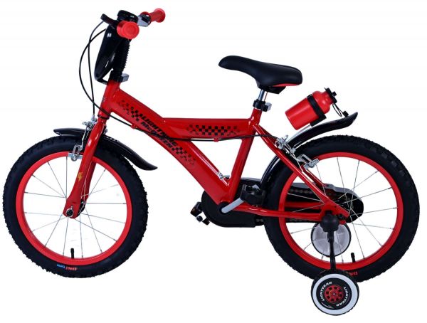 Disney Cars Kinderfiets - Jongens - 16 inch - Rood - Twee handremmen