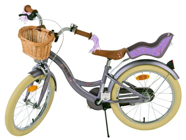 Volare Blossom Kinderfiets - Meisjes - 18 inch - Paars