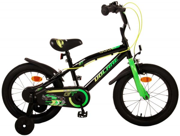 Volare Super GT Kinderfiets - Jongens - 16 inch - Groen - Twee handremmen