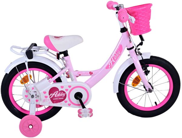 Volare Ashley Kinderfiets - Meisjes - 14 inch - Roze