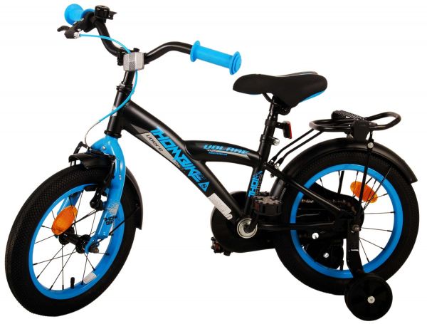 Volare Thombike Kinderfiets - Jongens - 14 inch - Zwart Blauw