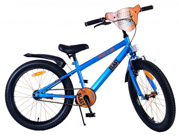 NERF Kinderfiets - Jongens - 20 inch - Satijn Blauw