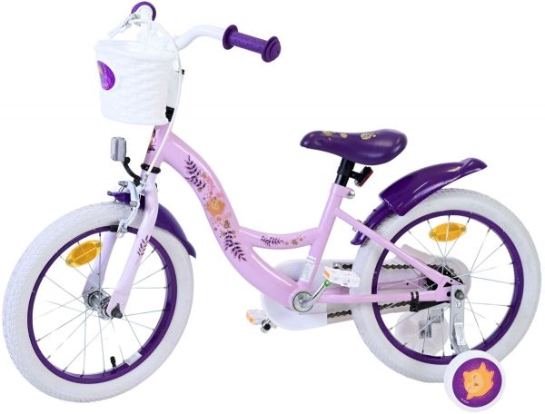 Disney Wish Kinderfiets - Meisjes - 14 inch - Paars