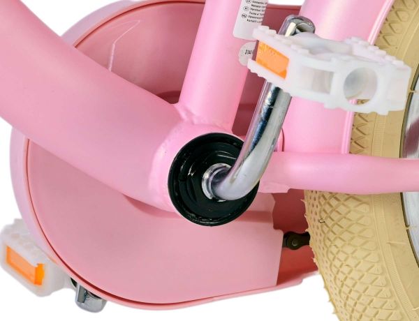 Volare Blossom Kinderfiets - Meisjes - 14 inch - Roze - Twee Handremmen