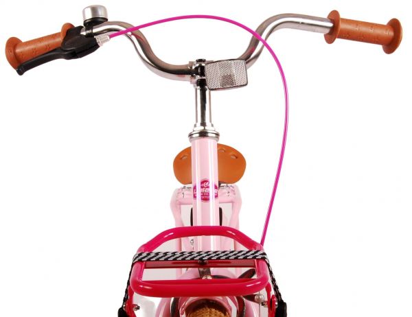 Volare Excellent Kinderfiets - Meisjes -18 inch - Roze - 95% afgemonteerd