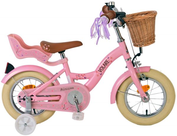 Volare Blossom Kinderfiets - Meisjes - 12 inch - Roze