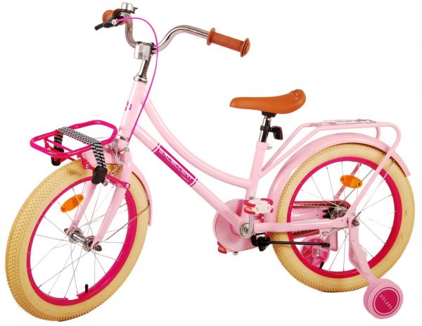 Volare Excellent Kinderfiets - Meisjes -18 inch - Roze - 95% afgemonteerd