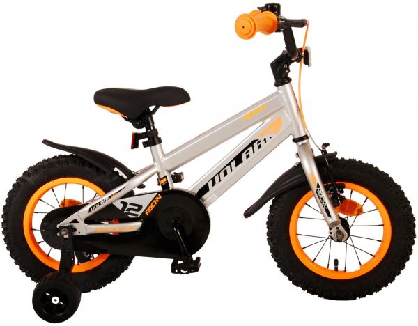 Volare Rocky Kinderfiets - Jongens - 12 inch - Grijs