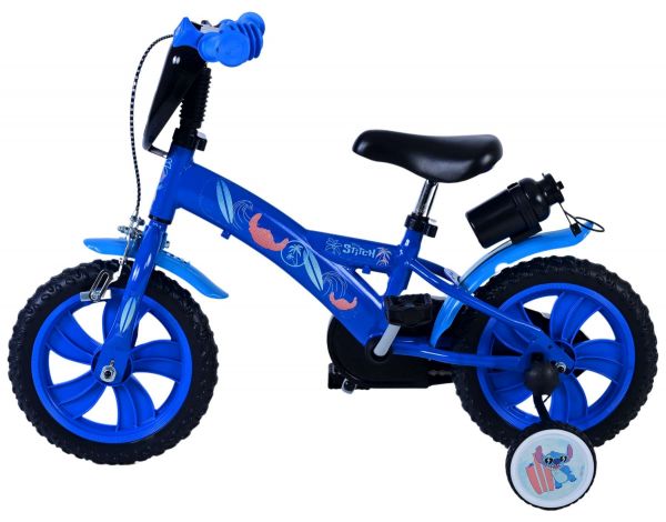 Disney Stitch Kinderfiets - Jongens - 12 inch - Blauw