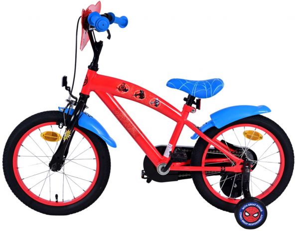 Spider-Man Kinderfiets - Jongens - 16 inch - Rood