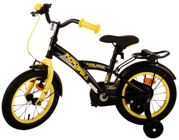 Volare Thombike Kinderfiets - Jongens - 14 inch - Zwart Geel