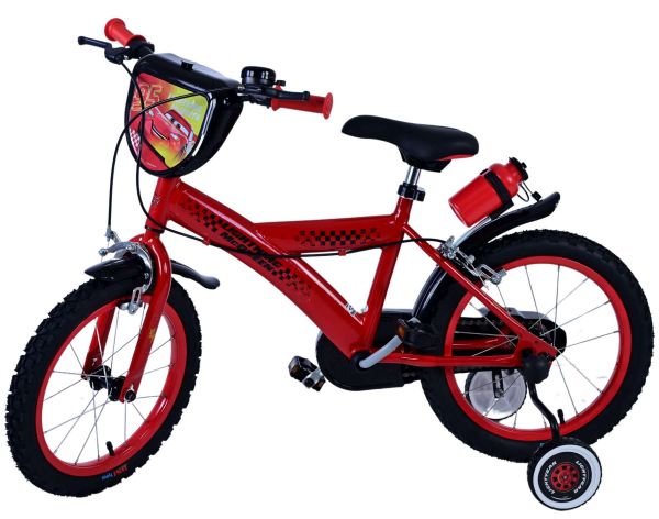 Disney Cars Kinderfiets - Jongens - 16 inch - Rood - Twee handremmen