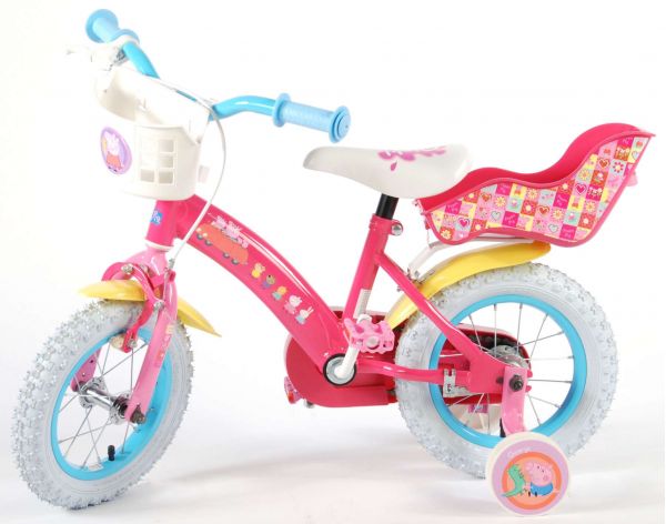 Peppa Pig Kinderfiets - Meisjes - 12 inch - Roze