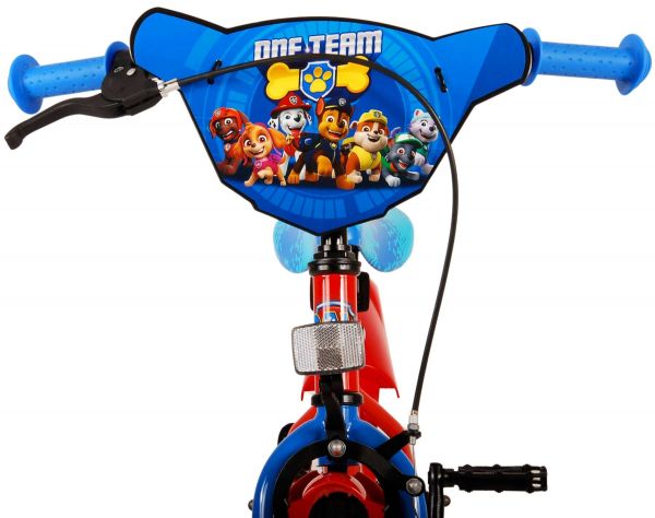 Paw Patrol Kinderfiets - Jongens - 12 inch - Rood/Blauw