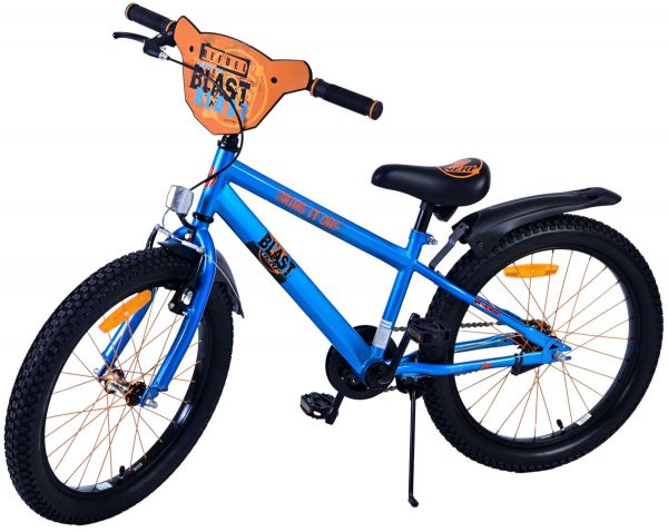 NERF Kinderfiets - Jongens - 20 inch - Satijn Blauw