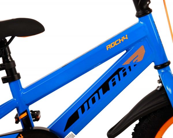 Volare Rocky Kinderfiets - Jongens - 14 inch - Blauw