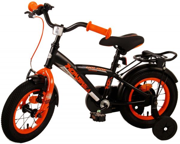 Volare Thombike Kinderfiets - Jongens - 12 inch - Zwart Oranje