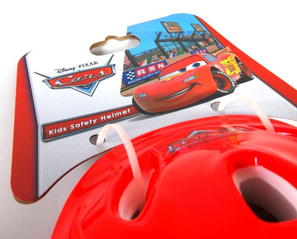 Disney Cars Fietshelm - Rood - 51-55 cm