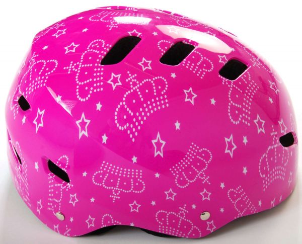 Volare Fiets/Skatehelm - Roze - 55-57 cm