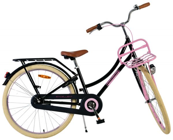 Volare Excellent Kinderfiets - Meisjes - 26 inch - Zwart