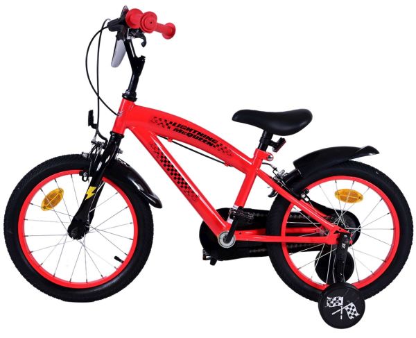 Disney Cars Kinderfiets - Jongens - 16 inch - Rood - Twee handremmen