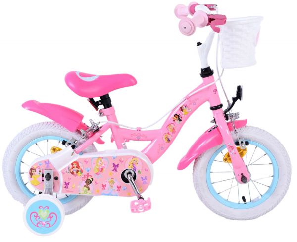 Disney Princess Kinderfiets - Meisjes - 12 inch - Roze - Twee Handremmen