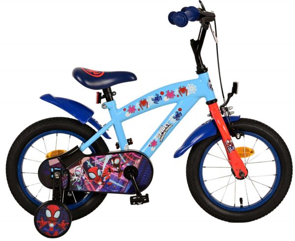 Spidey Kinderfiets - Jongens - 14 inch - Blauw