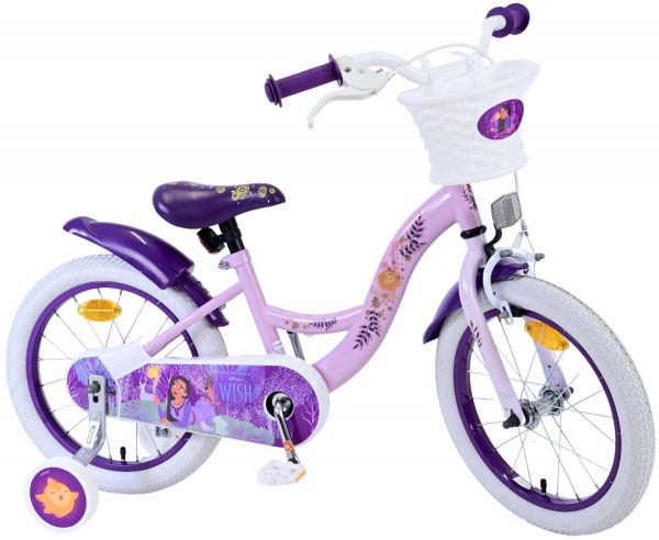 Disney Wish Kinderfiets - Meisjes - 16 inch - Paars