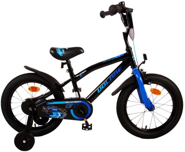 Volare Super GT Kinderfiets - Jongens - 16 inch - Blauw