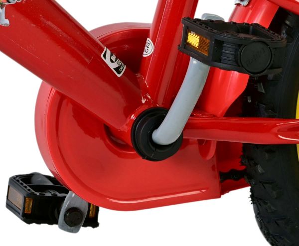 Paw Patrol Kinderfiets - Jongens - 14 inch - Rood - Twee handremmen