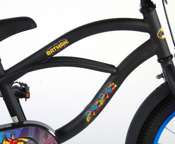 Batman Kinderfiets - Jongens - 16 inch - Zwart