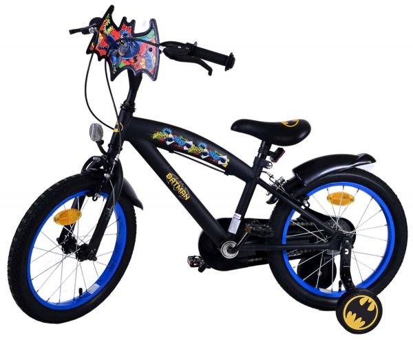 Batman Kinderfiets - Jongens - 16 inch - Zwart - Twee handremmen