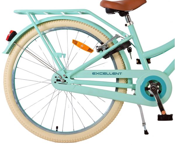 Volare Excellent Kinderfiets - Meisjes - 24 inch - Groen - Twee handremmen