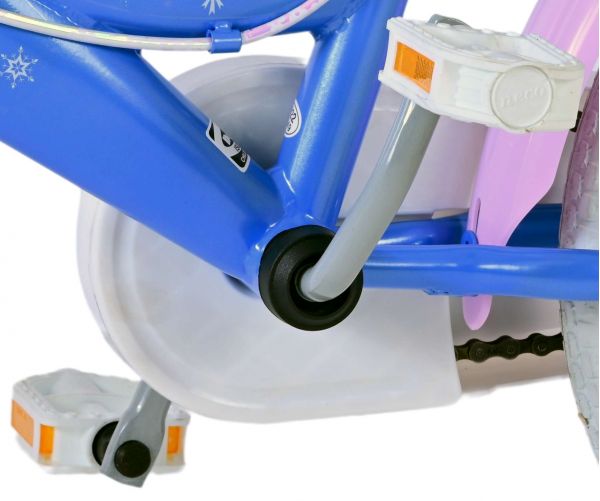 Frozen Kinderfiets - Meisjes - 16 inch - Blauw - Twee handremmen